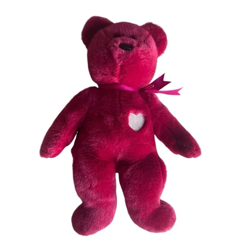Ty Beanie Buddy Valentina Valentines Day Teddy Bear Plush Toy 2001 14